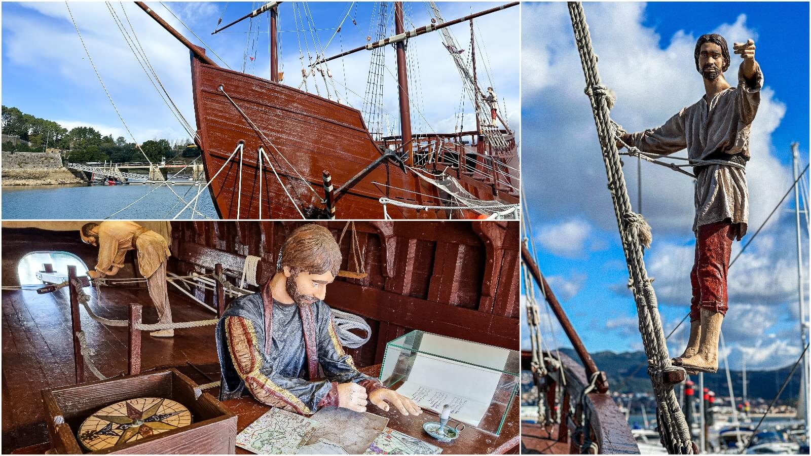 10 Best Things to do in Baiona, Galicia, Spain - 8. Climb aboard The Replica of Caravel La Pinta