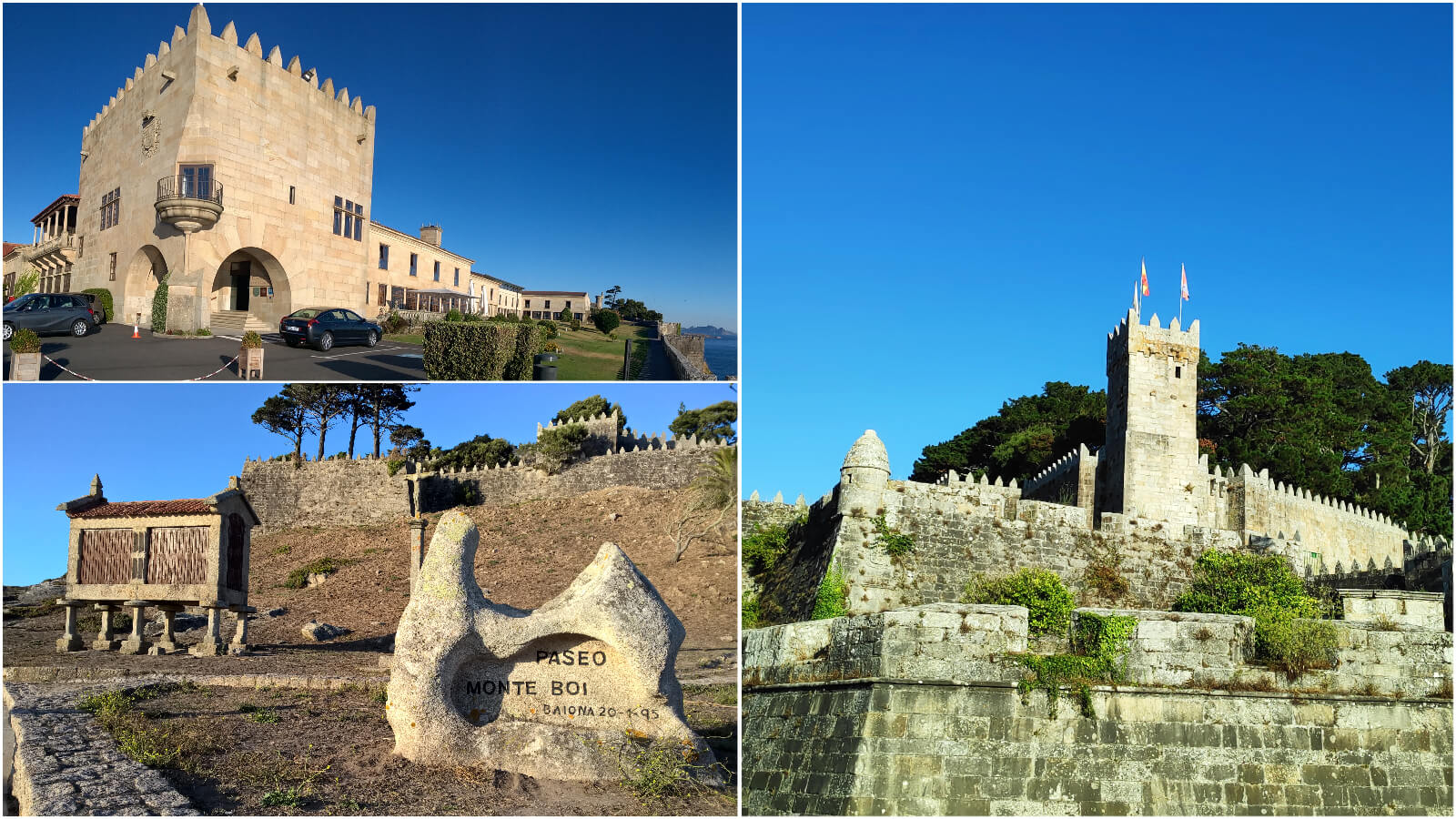 10 Mejores cosas que hacer en Baiona, Galicia, España - 6. Walk Around the Sea Wall of the Monterreal Fortress