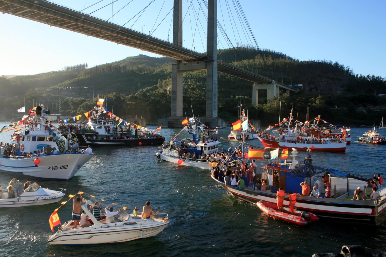 Las 5 Fiestas más Populares en Moaña, Galicia - 2. Fiestas de la Virgen del Carmen