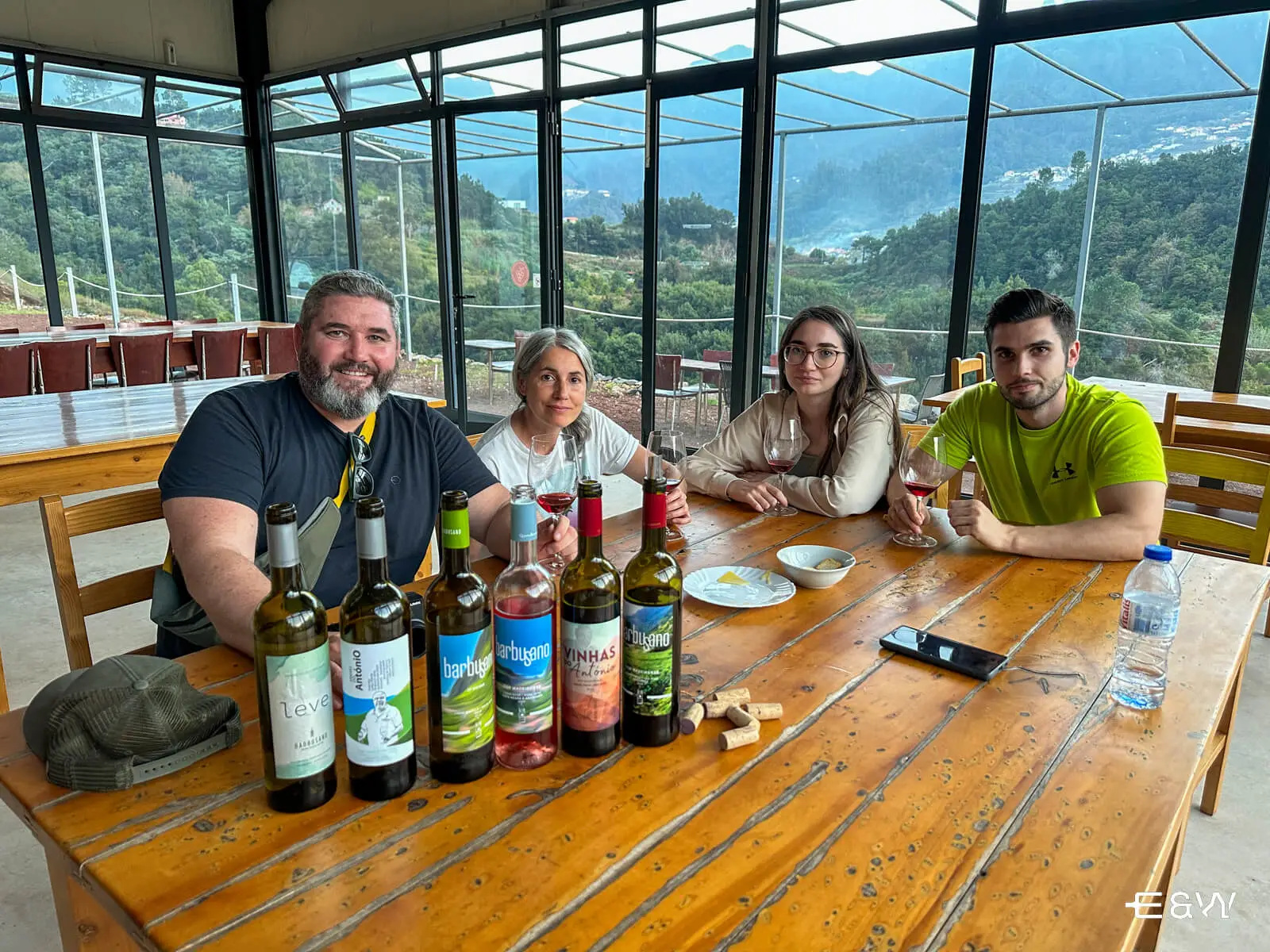 Eat & Walkabout - Sean O Rourke Food & Wine Tour Expert with the family wine tasting