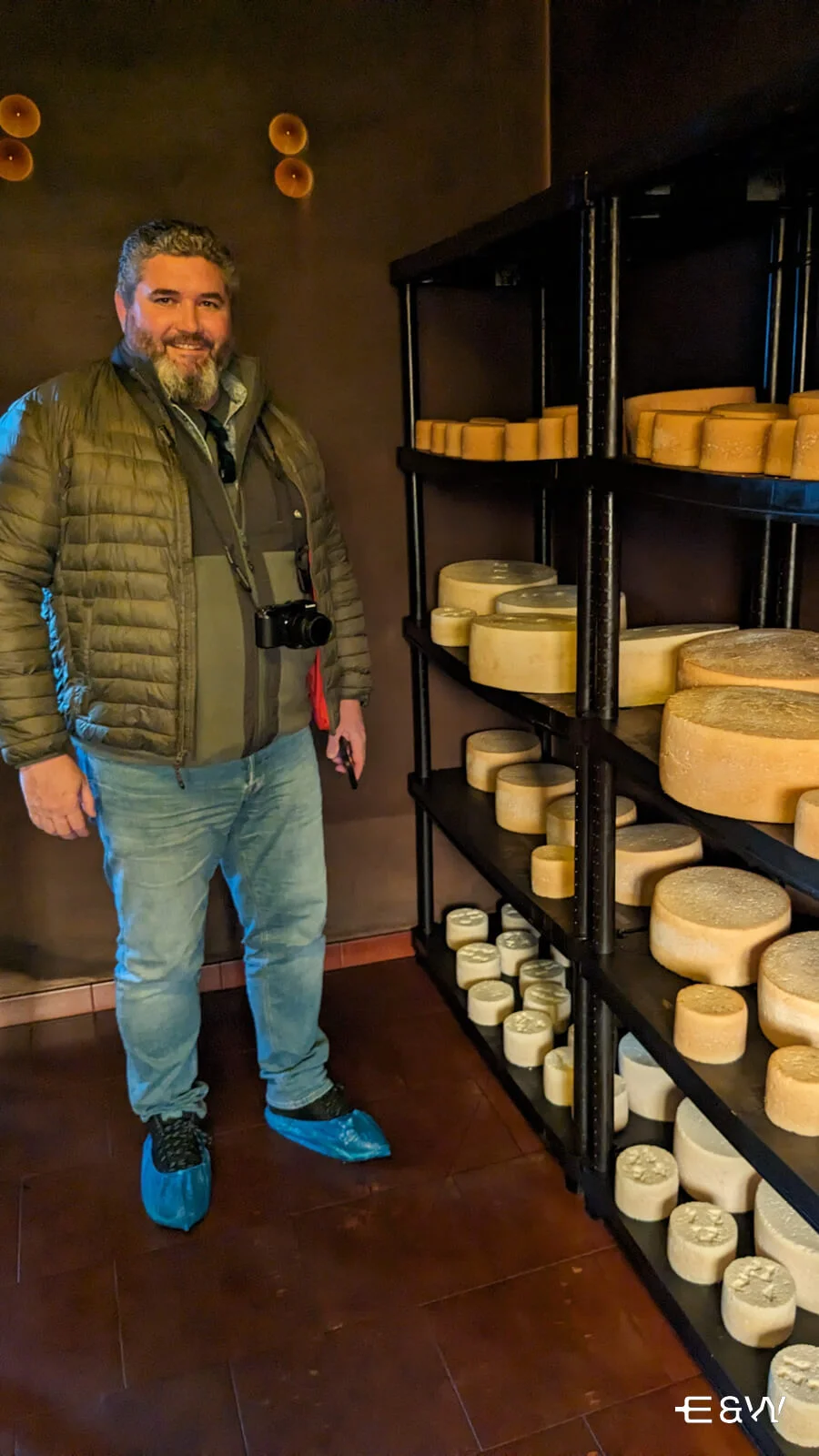 Eat & Walkabout - Sean O Rourke Food & Wine Tour Expert Cabrales Cheese tasting in Asturias
