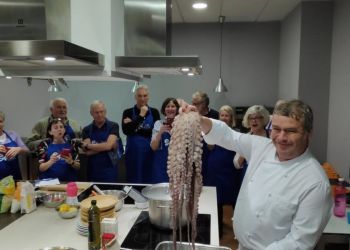 Galician Seafood Cooking Class and Ferry Boat Trip across Vigo Bay