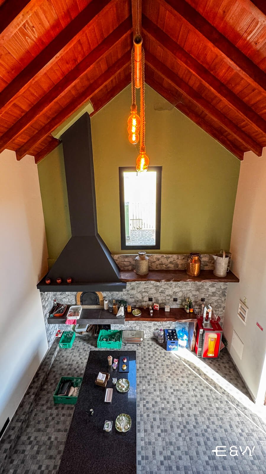 Traditional Madeiran house prepared for hands-on cooking classes