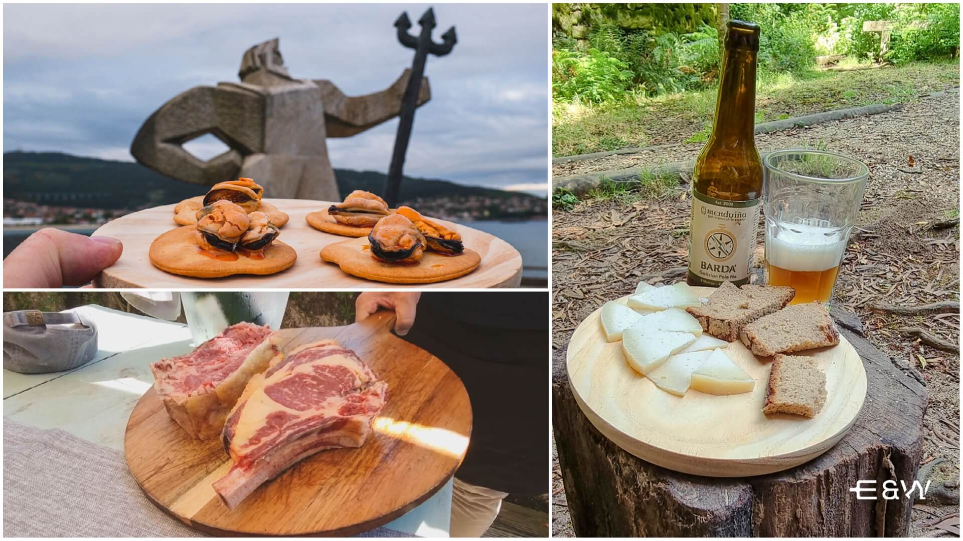 Top 8 Things to do in Moaña, Galicia, Spain - 4. Taste the Delicacy of the Town: Mussels of Moaña, Chuletón (T-Bone Steak) de Moaña, Prize-winning Goat Cheeses, etc...