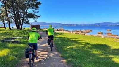 Cycling Coastal Albariño Wine Country: Portugal to Santiago de Compostela