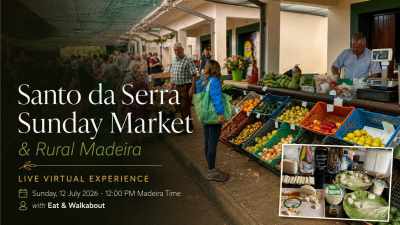 Santo da Serra Market, Cheese Tasting & Cooking Demo