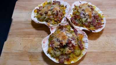 Virtual Cooking Demo: St James Scallops The Galician Way